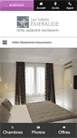 Mobile Screenshot of hotel-madeleine-haussmann.com